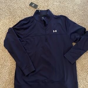 Under Armour Men's Navy Pullover Jacket